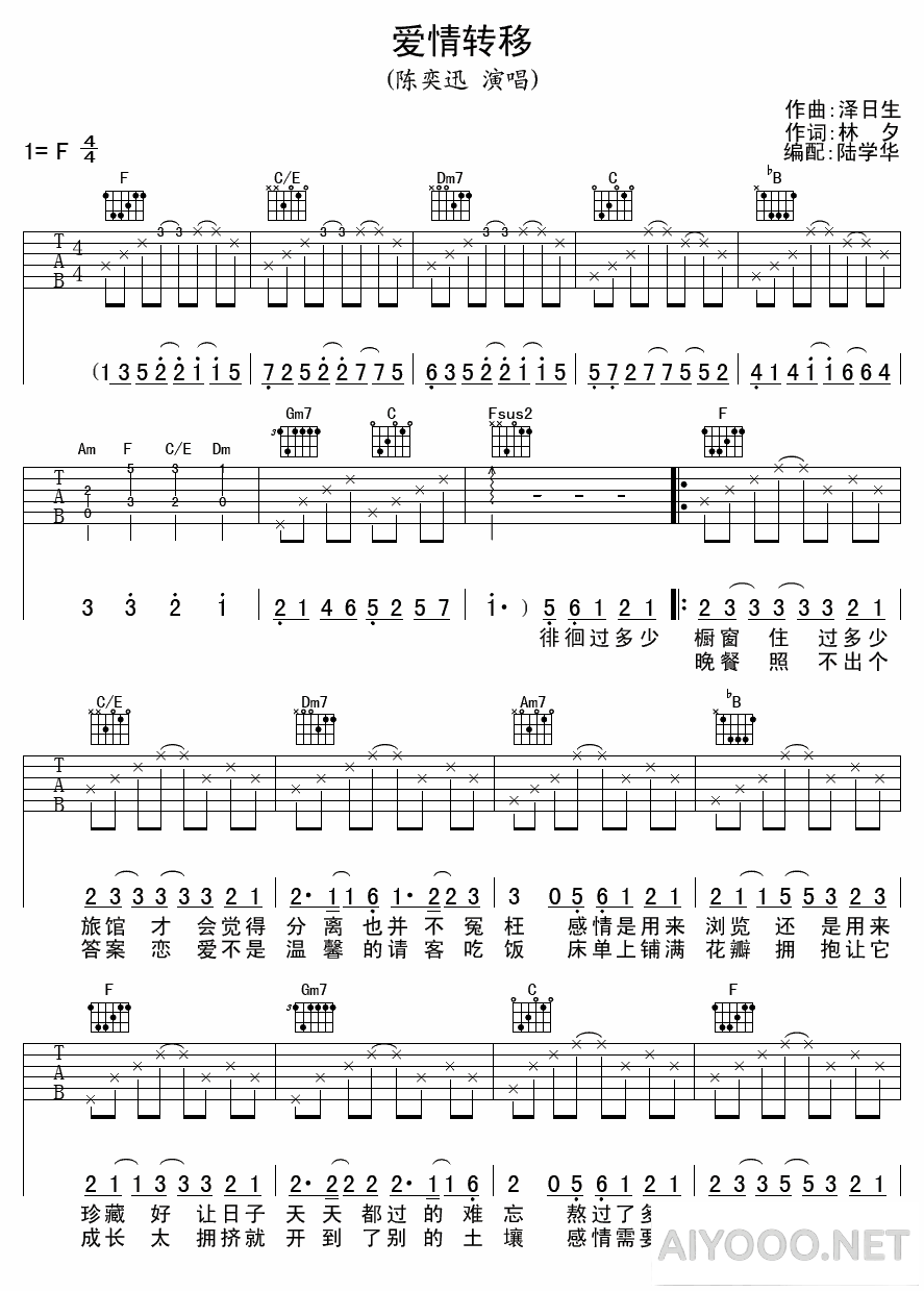 陈奕迅《爱情转移》吉他谱六线谱1.png